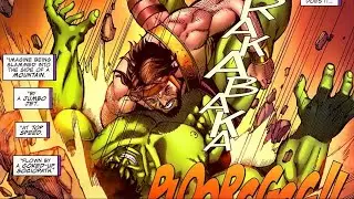 Hulk Bullies Ares and Fights Hercules