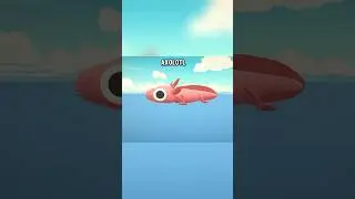 Nih yang request Axolotl di game peternak lele.. lucu banget sih 😫 #peternaklele #kajewdev