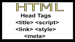 html head and body elements | html meta tag | html viewport tag
