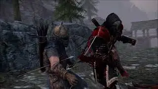 Skyrim is a peaceful game
