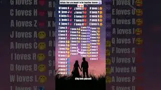 initials that are meant to be together forever #shorts #trending #viralvideo