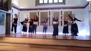 Aiwa!  Dancing to Naimas Hip  - Cambridge School of Belly Dance