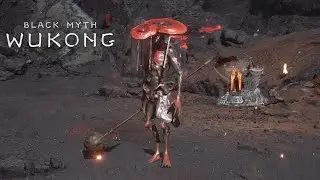Black Myth Wukong Nine-Capped Lingzhi Guai Boss Fight 4K