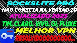 SOCKS LITE PRÓ NÃO CONECTA CLARO, VIVO, TIM, OI, FLUKE SOCKSLITE PRÓ APRENDA COMO CONFIGURAR (2023)