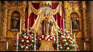 Our Lady of mount Carmel Gregorian chant for Deliverance and Protection #catholic 