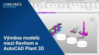 Výměna 3D modelů mezi aplikacemi Revit a AutoCAD Plant 3D