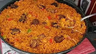 How to Cook Delicious Jollof Rice, Very Simple and Quick! Nigerian Jollof Rice Recipe With a Twist 😋