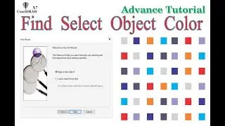 CorelDRAW  Tips & Tricks Color Vise Object Selection in one click  By Bnarts