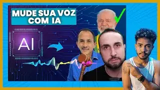 Ferramentas de IA para transformar áudio em VOZES FAMOSAS | kits.ai | free