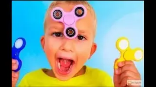 школьник снял обзор на спиннер
