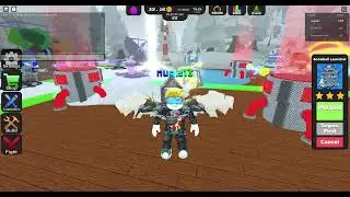 Showcasing winter event tower in defender's depot