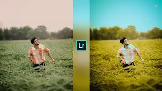 New Blue And Yellow Tone Lightroom Photo Editing | Lightroom Photo Editing Kaise Kare | Lr Editing