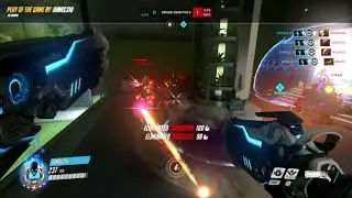 Overwatch competitive: Team-kill as Reaper!