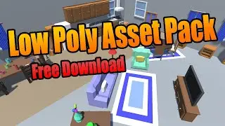Low Poly Assets Pack With Free Download | Game Development | Prototyping | Low Poly Styled Assets |