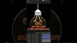 LIGHT | Cool After Effects Motion Graphics Animation Series 04 | YT Short Tutorial