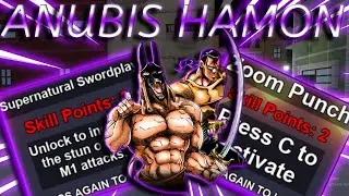 [YBA] ANUBIS HAMON = BIG DAMAGE + STUN + (Build & Combo)