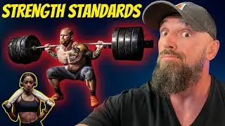 STRENGTH STANDARDS - How do YOU Rate?? #squat
