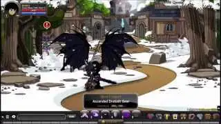 aqw pegando original drakath armor, quest, shop badge