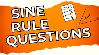 Trigonometry Law of Sines I Sine Rule Questions I Finding a length