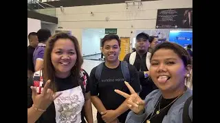 just the four of us bound to Manila ☺️☺️