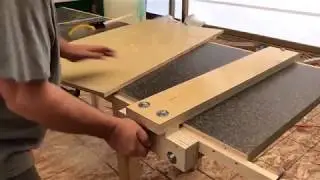 Supersizing Small Table-saw. Easiest way to mount the saw!!!!