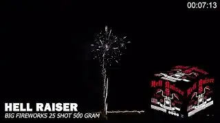 Hell Raiser 500g Cake - Big Fireworks - Demonstration