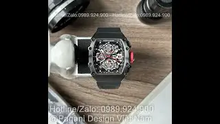Pagani Design YS011 Black – Black – 39.5mm – Seiko Epson YM92 – Quartz – PD YS011