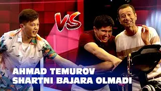 Ahmad Temurov Shartni bajaraolmadi (Javlon Shodmonov Vs Ahmad Temuror Music battle 4-son)