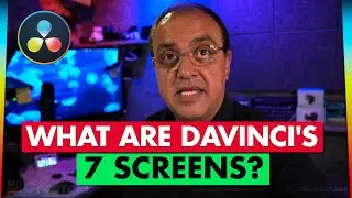 Beginners Guide to Davinci Resolve 7 Screens EXPLAINED