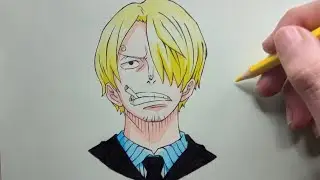 COMO DIBUJAR A SANJI | ONE PIECE - PASO A PASO
