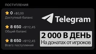 Заработок на Игровом Телеграм Боте