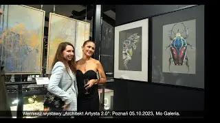 Wernisaż wystawy "Architekt Artysta 2.0" w Mo Galerii.