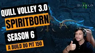 Quill Volley 3.0 A build do pit 150! - Diablo IV Season 6