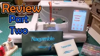 ❤️POOLIN embroidery machine EOC05❤️Part Two - Test & Review