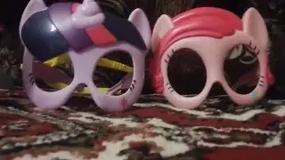 4 маски Май Литл Пони из Макдональдса. 4 May Little Pony mask of McDonald's