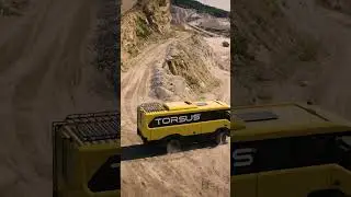 Any Thoughts On This Extreme Offroading Bus? #shortsfeed #shortsvideo #shorts