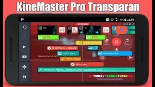 How to Change TIMELINE Kinemaster Pro to be TRANSPARENT
