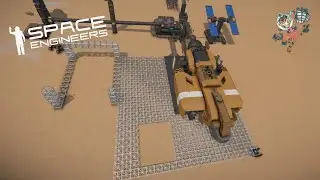 Space Engineers -- Decorating our Landing Platform -- E4