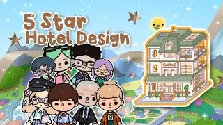 5 Star☆Hotel Design 🪵🪵🥥 | Toca Boca | Toca Life World 🥥🧺