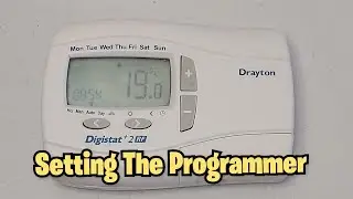 Set Program on Drayton Digistat +2 RF - British Gas RC Plus