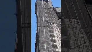 Skyscraper Scaffold Tear Down