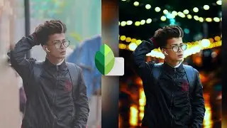 Snapseed Best Bokeh Effect Photo Editing | Stylish Night Bokeh Photo Editing
