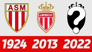 The Evolution of AS Monaco FC Logo | All AS Monaco Football Emblems in History