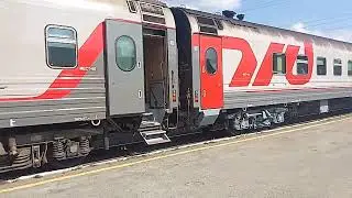 ТЭМ18ДМ-520 с пассажирскими вагонами на маневрах 5
