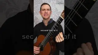 Smooth Left Hand Slurs: Master This Essential Exercise! #shorts #classicalguitarshed #guitarlesson