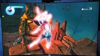 GRAVITY RUSH 2 ON SAMSUNG KS8500 PS4 PRO