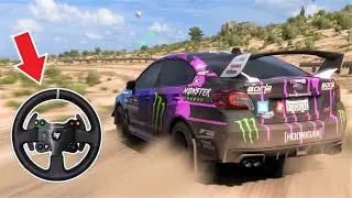 2015 SUBARU IMPREZA WRX STI | Mexico Desert Rally - Forza Horizon 5 | Thrustmaster gameplay