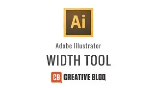 Illustrator: How to use the Width Tool