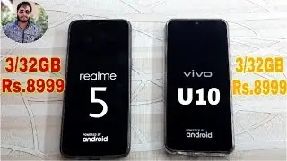 Realme 5 vs Vivo U10 Speed Test Comparison?