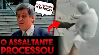 O LADRÃO QUE ASSALTOU, AP4NH0U E DEPOIS PROCESSOU O DONO DA PADARIA!